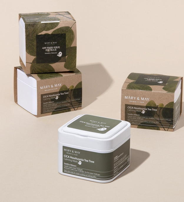 Marienmei Shika Eoseongcho Tea Tree Calming Mask Pack 1 pack per day