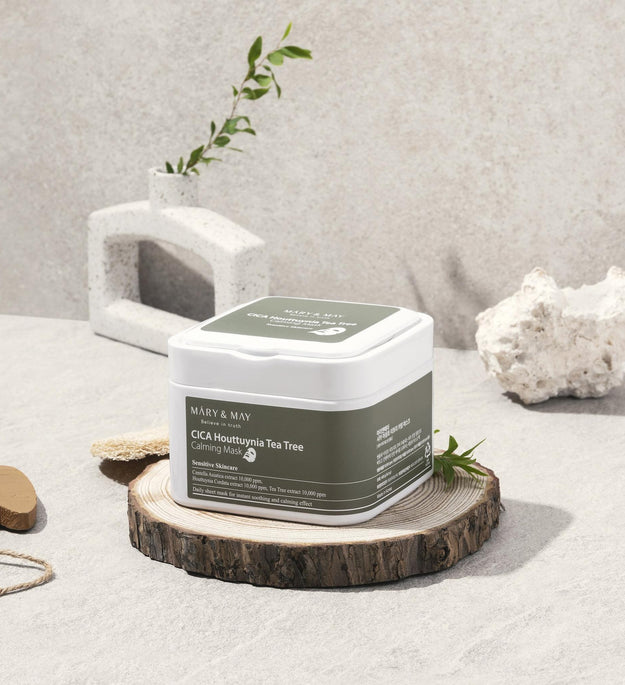 Marienmei Shika Eoseongcho Tea Tree Calming Mask Pack 1 pack per day