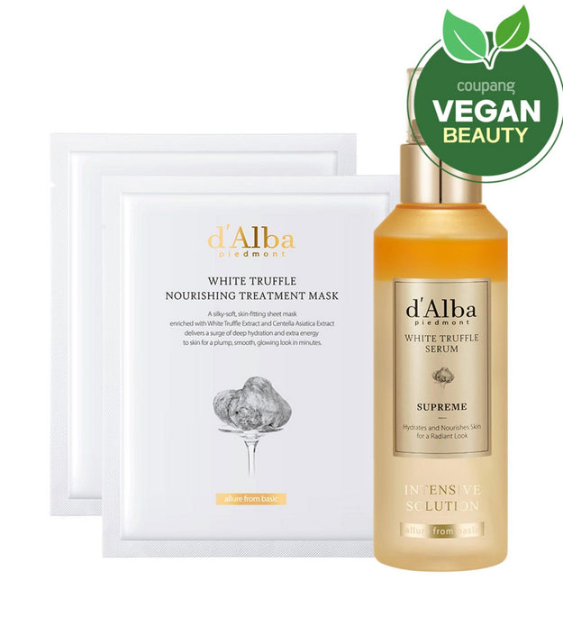 Dalba Sérum Intensif Suprême à la Truffe Blanche 100 ml + Masque Nourrissant Coffret 2p