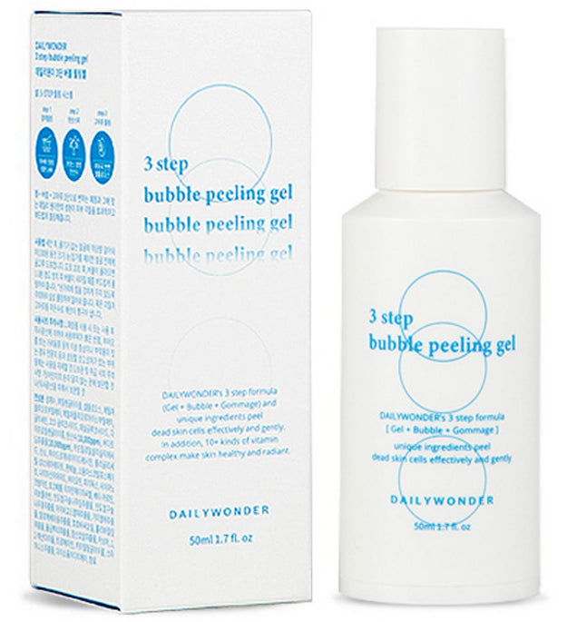Daily Wonder Esfoliação Facial em 3 Passos Bubble Gommage Peeling Gel