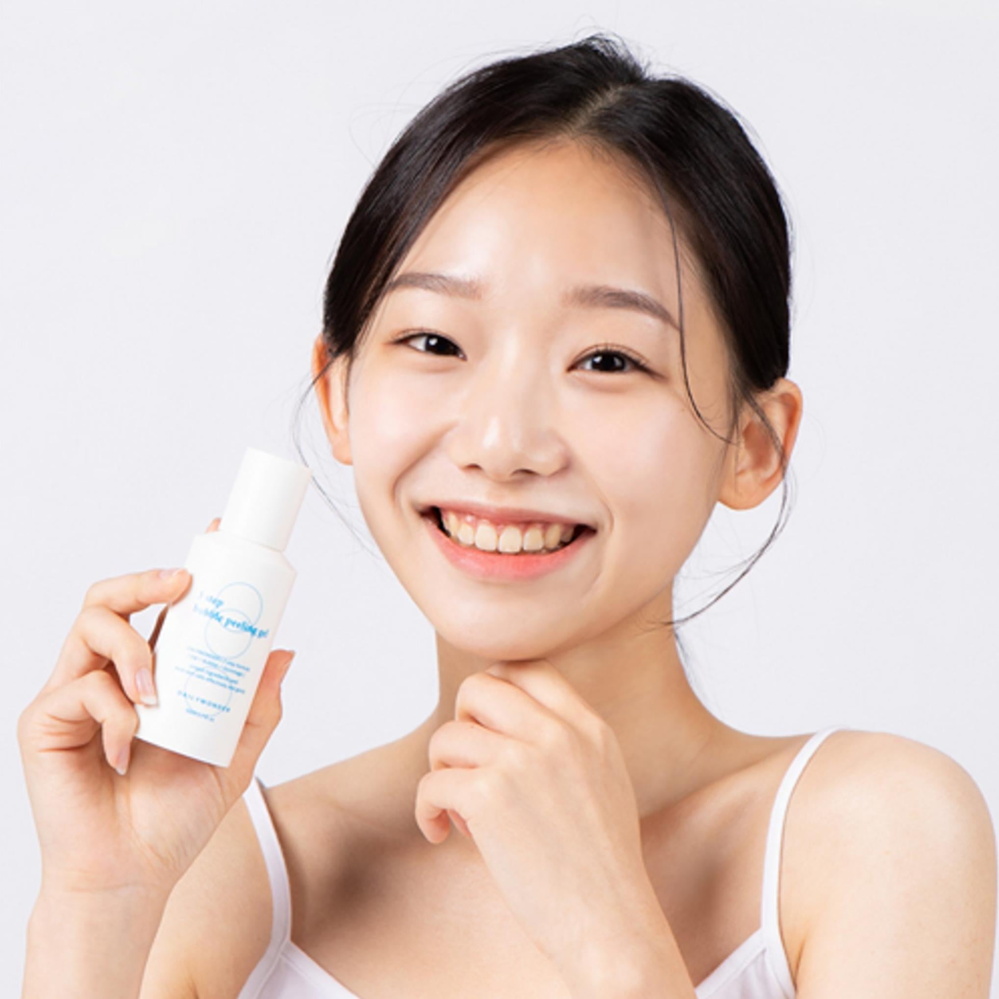 Gel exfoliante Daily Wonder Facial Exfoliation de 3 pasos Bubble Gommage