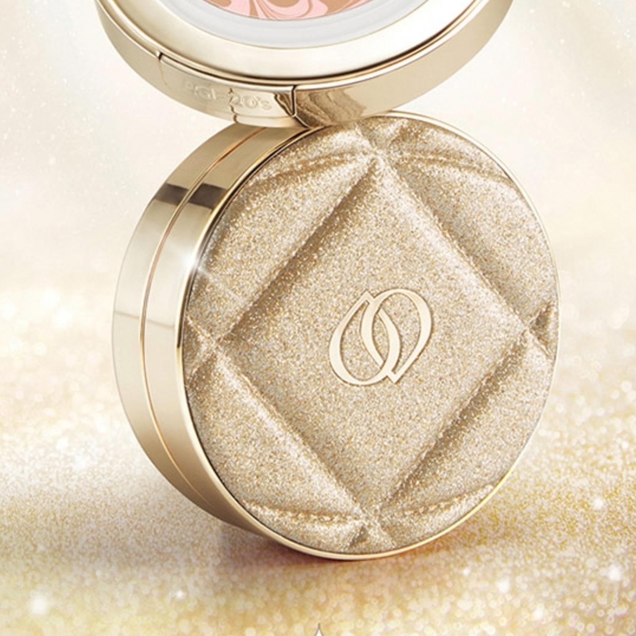 علبة Age2wen's New Original Star Edition Pact بلون الشمبانيا الذهبية + عبوة 3 قطع