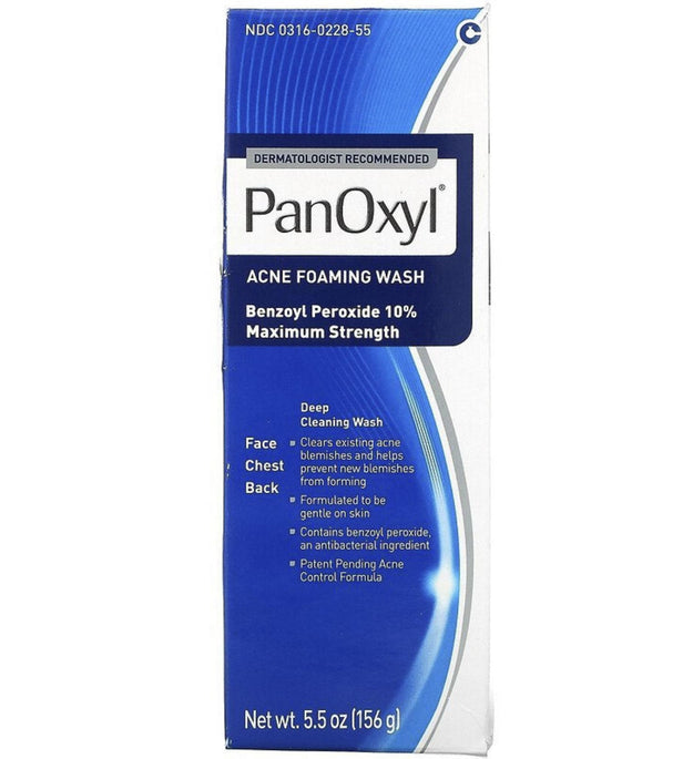 Panoxil Acne Foaming Wash Maximum Strength