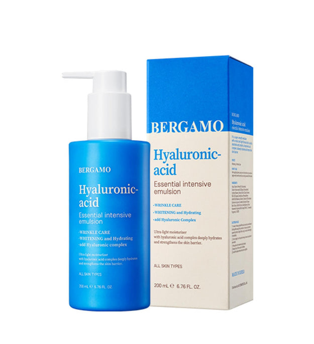 Emulsión intensiva esencial de ácido hialurónico de Bérgamo