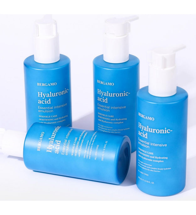 Emulsión intensiva esencial de ácido hialurónico de Bérgamo