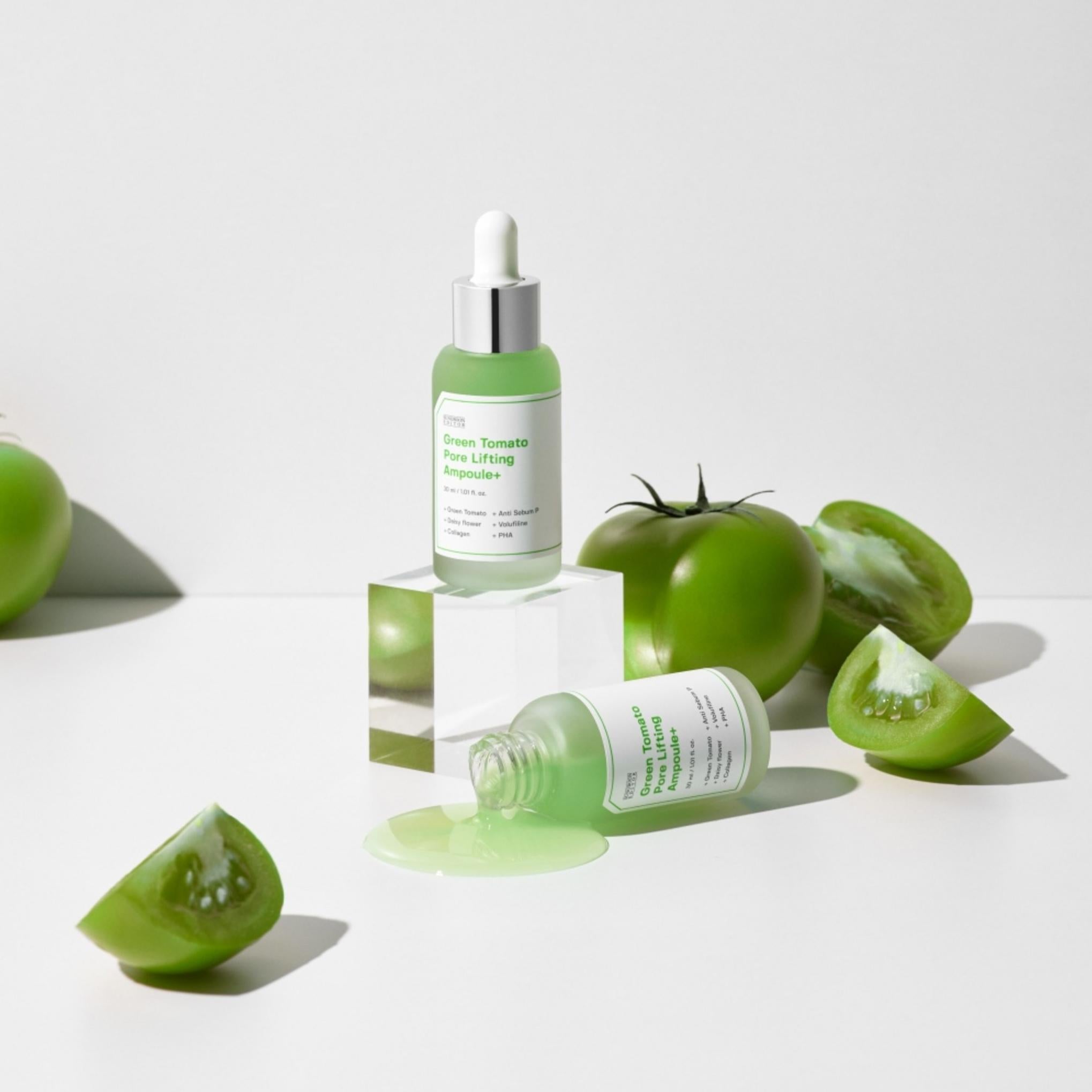 Éditeur d'ingrédients Ampoule de lifting des pores de tomate verte Plus 30 ml 2EA