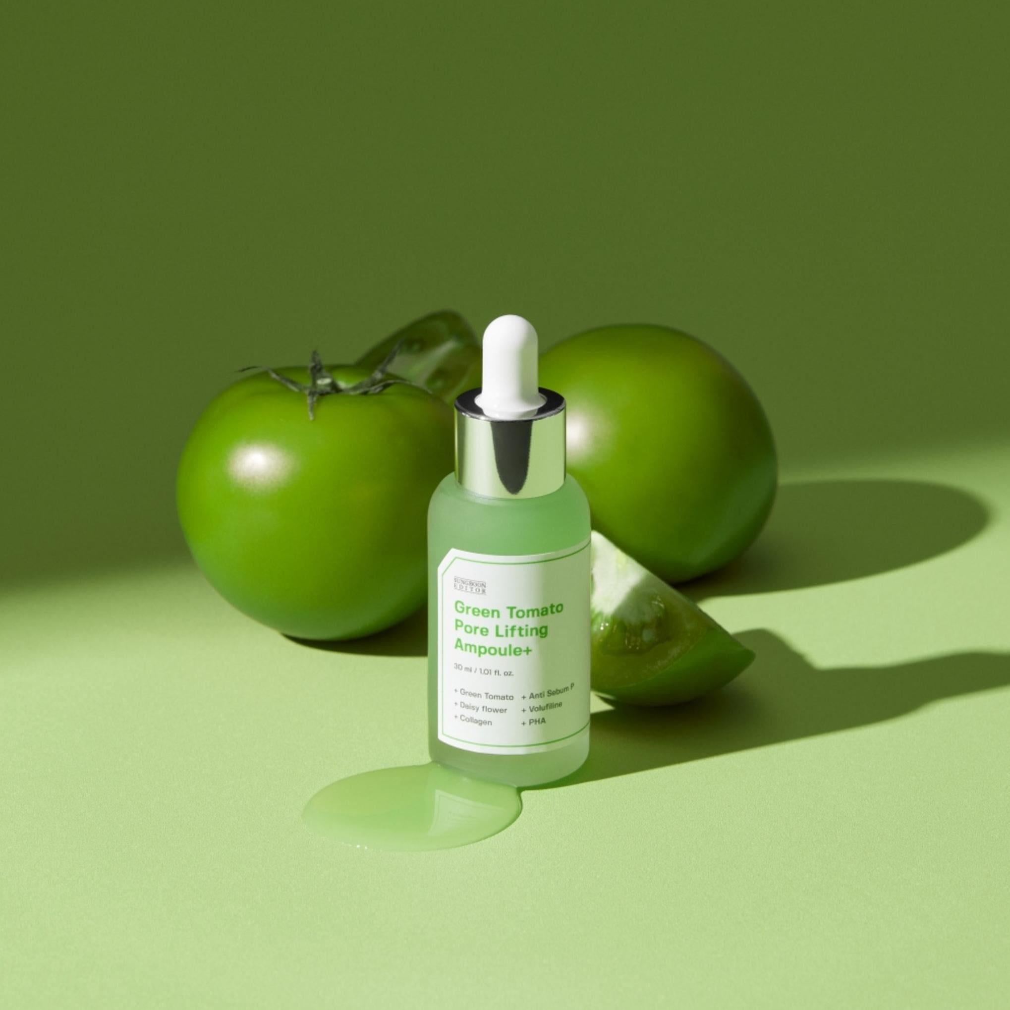 Éditeur d'ingrédients Ampoule de lifting des pores de tomate verte Plus 30 ml 2EA