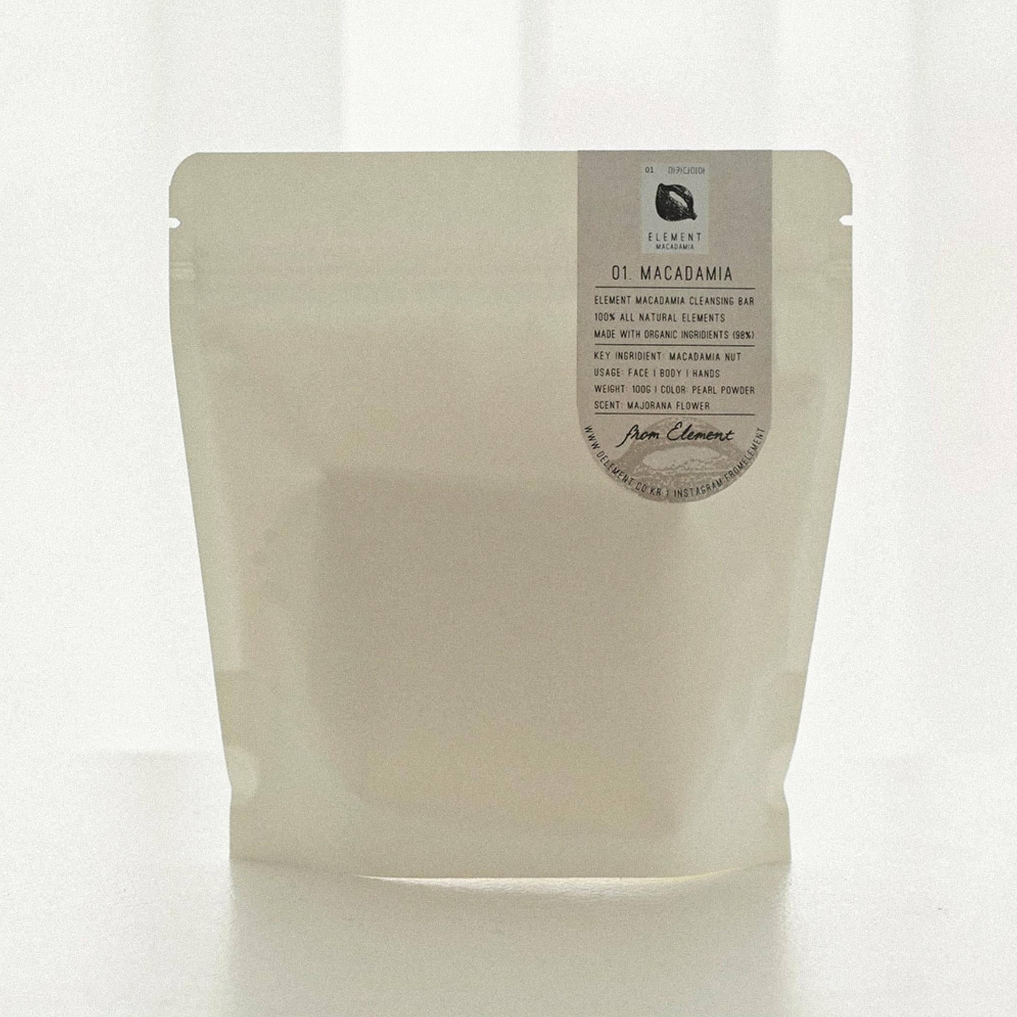 Элемент очищающее мыло с макадамией