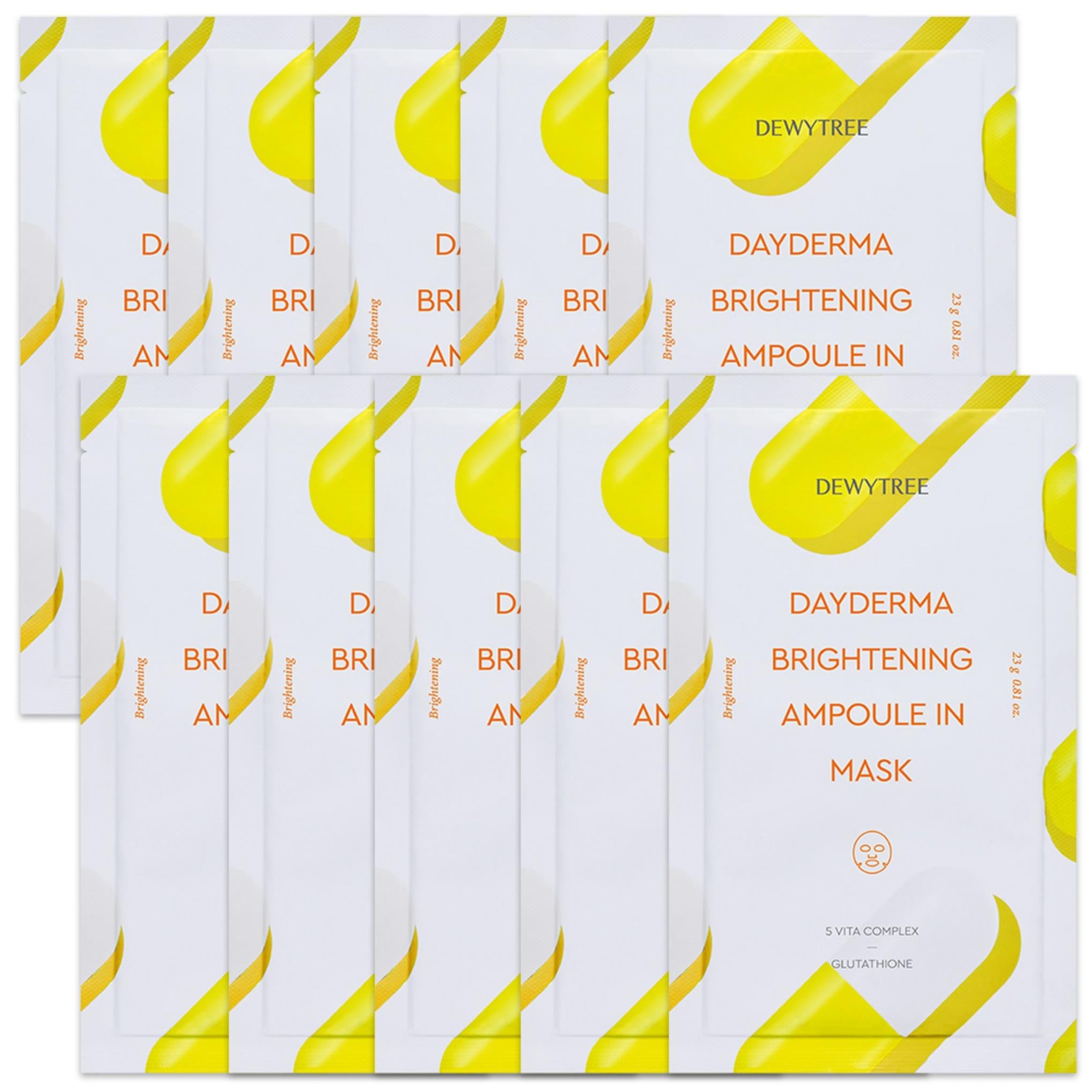 Dewey Tree Day Derma Brightening Ampoule in Mask Pack 23g