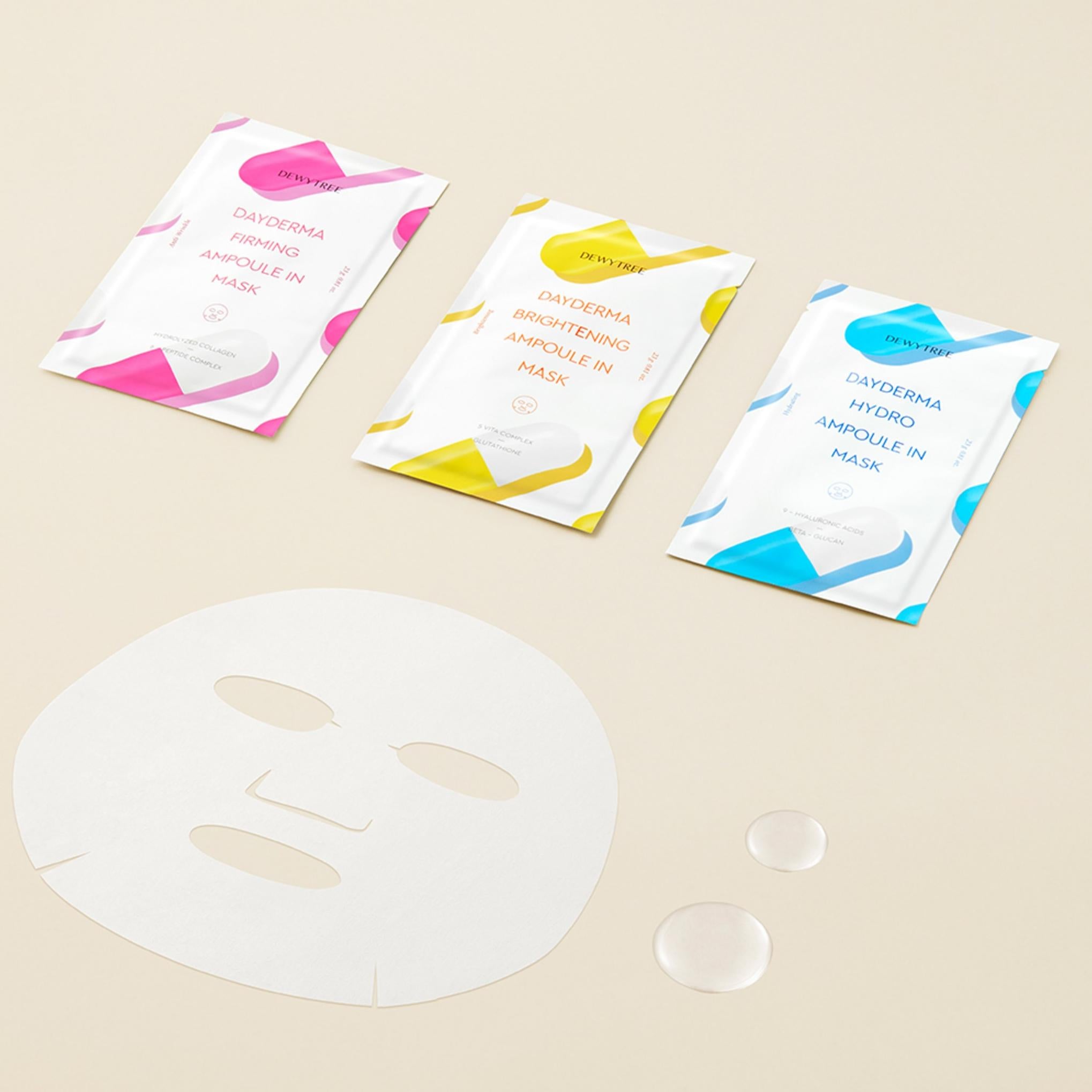 Dewey Tree Day Derma Brightening Ampoule in Mask Pack 23g