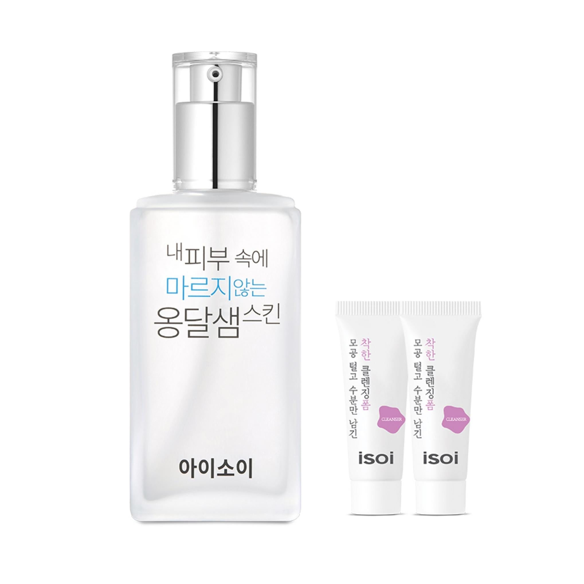 Isoi Ongdalsaem Skin 130ml + Moisturizing Foam 7ml x 2p