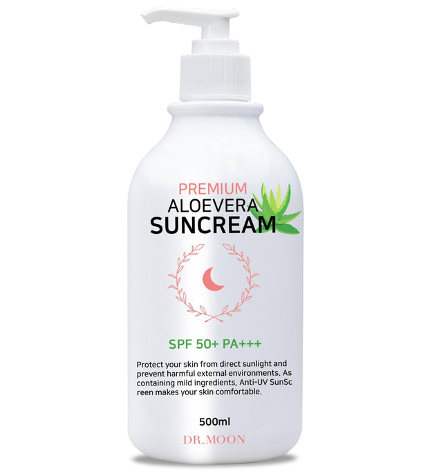 Dr. Moon Premium Büyük Kapasiteli Aloe Vera Güneş Kremi SPF50+ PA+++