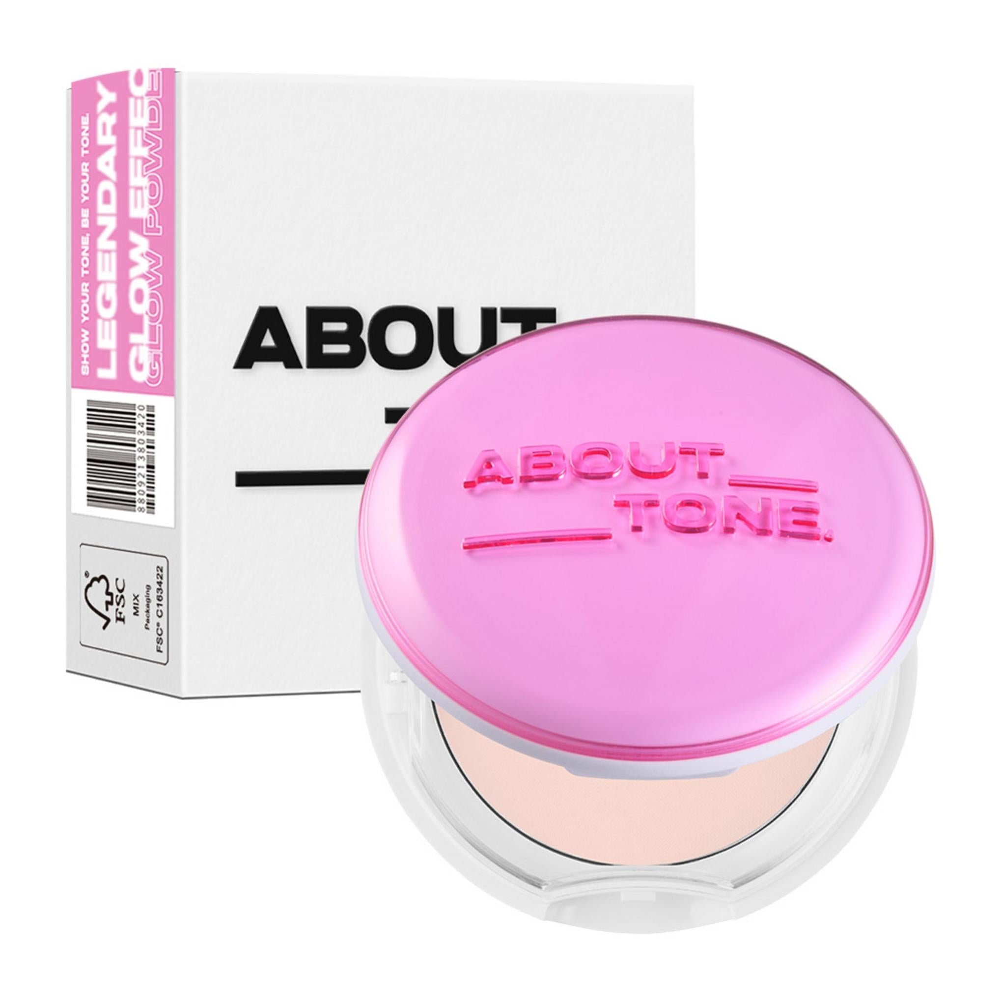 Polvos compactos iluminadores Abouttone de 8 g