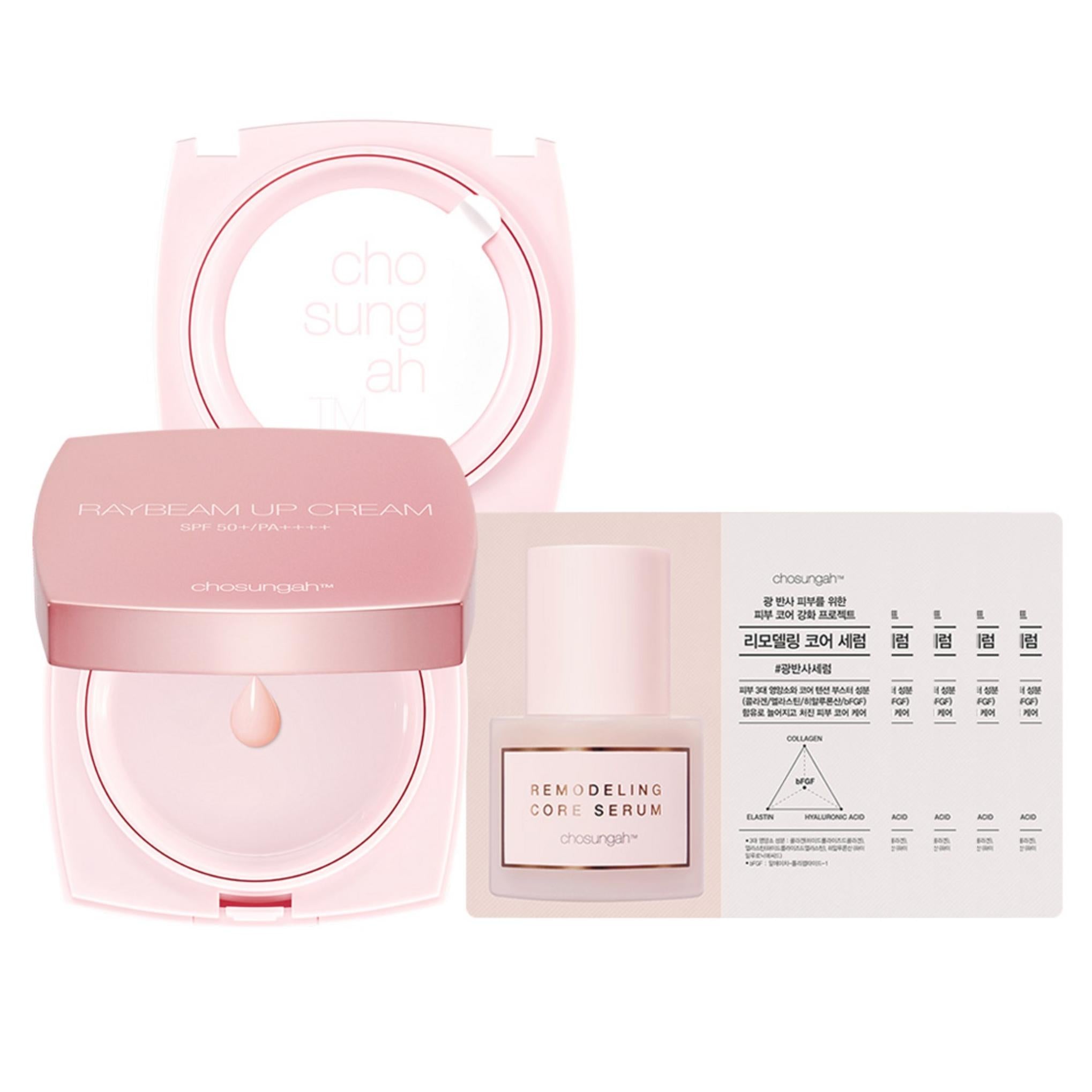 ChosungahTM レイビーム アップ クリーム アンジェリング エディション 14g + レフィル 14g
