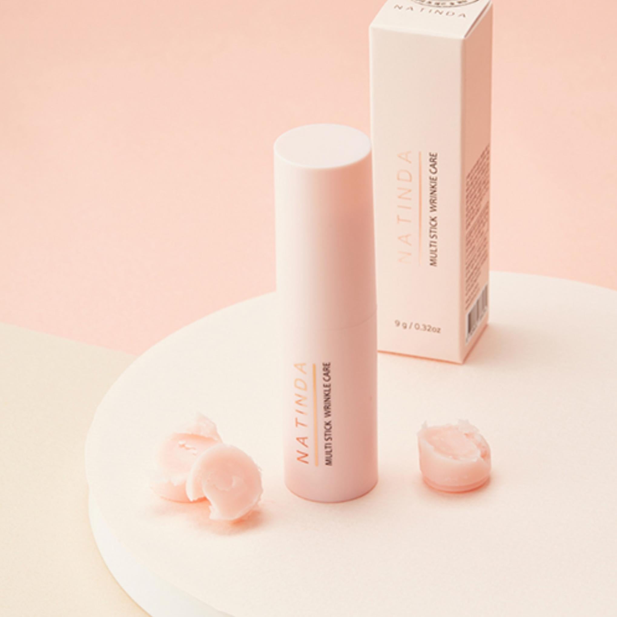 Set Natinda Multi Stick antirughe 9g + Natinda Creamy Lip Crayon 3g