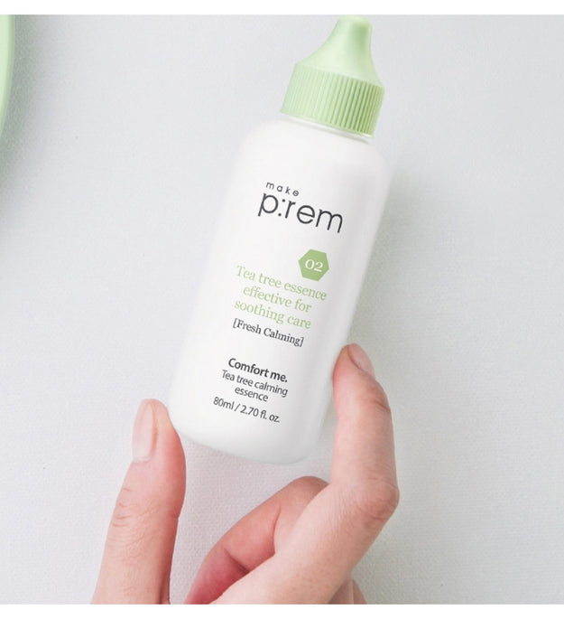 Essence apaisante d'arbre à thé Comfort Me de Makeprem