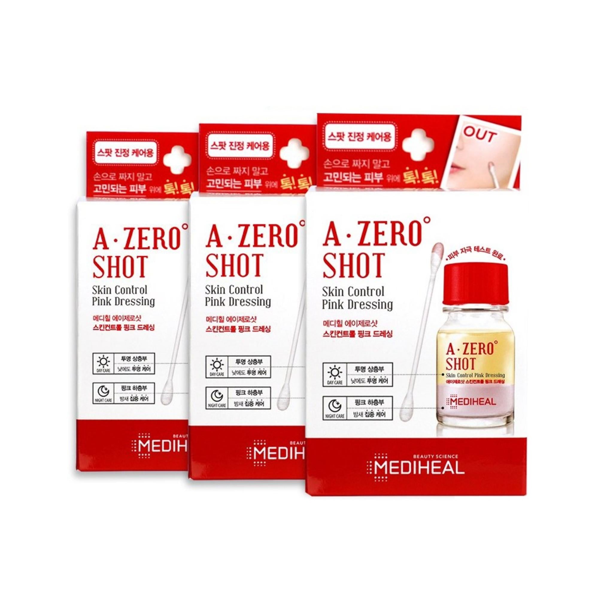 Mediheal Azeroshot Pink Pansement Spot Soin Apaisant x 3ea