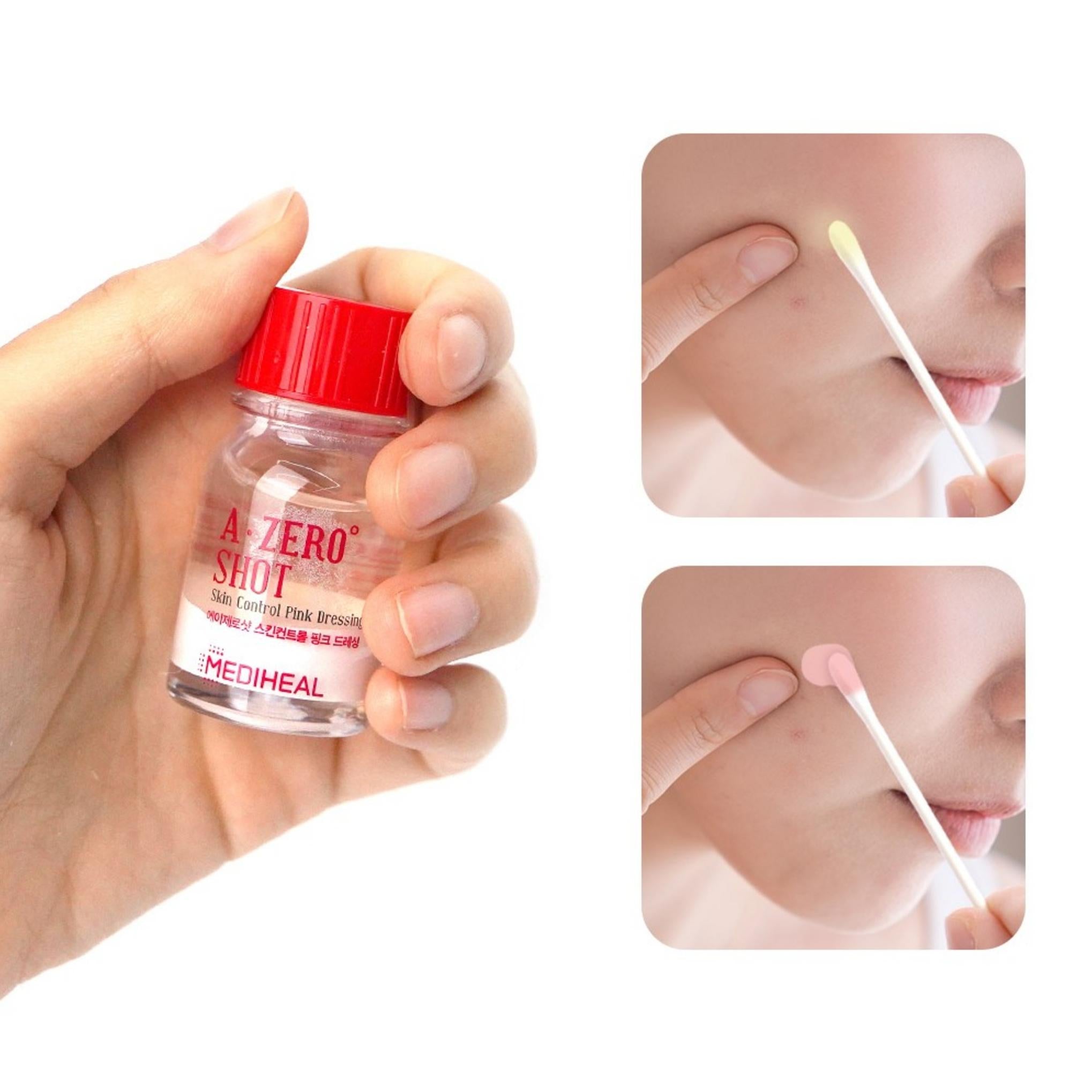 Mediheal Azeroshot Pink Pansement Spot Soin Apaisant x 3ea