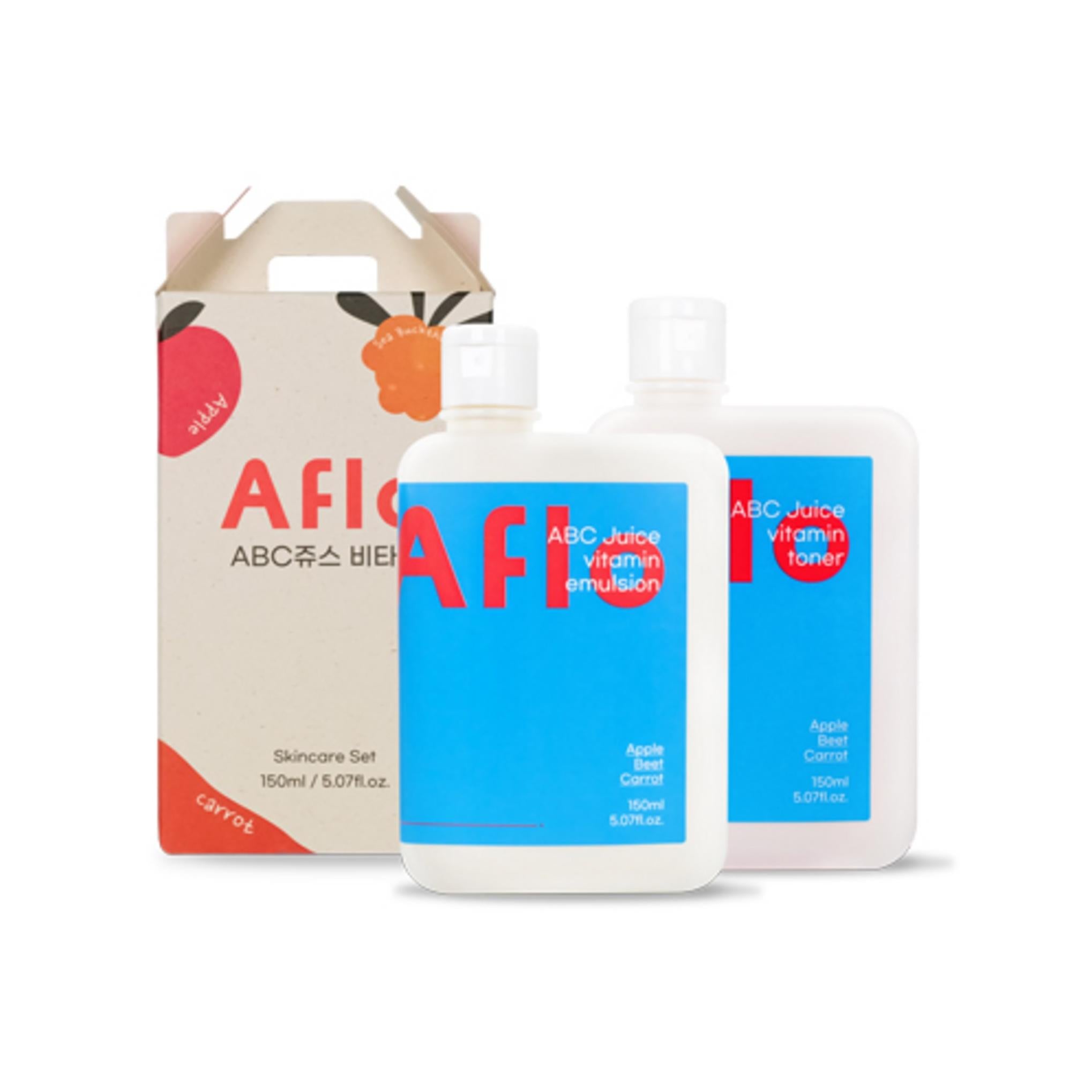 APILO ABC Juice Vitamin Ampoule Toner + Capsule Emulsion Cosmetics 150ml