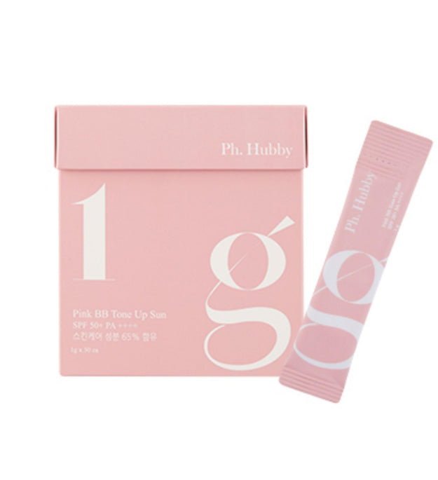 Ph Hubby Pink BB Tone Up Sun Cream 1g 50 Sticks SPF50 PA++++