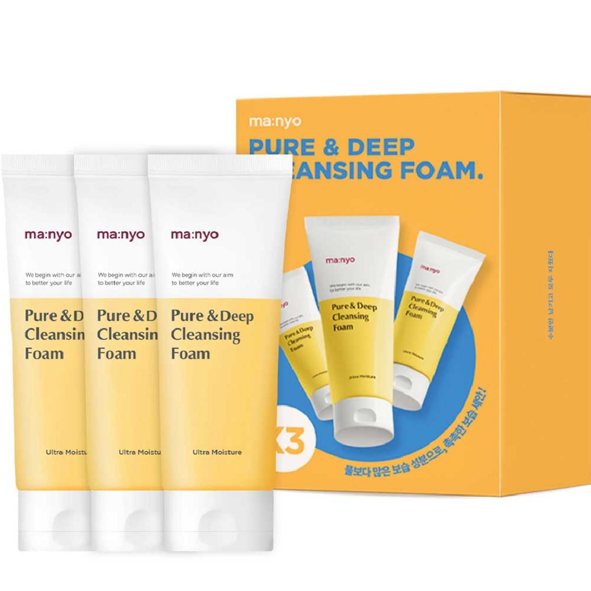 Espuma limpiadora pura y profunda Manyo Factory