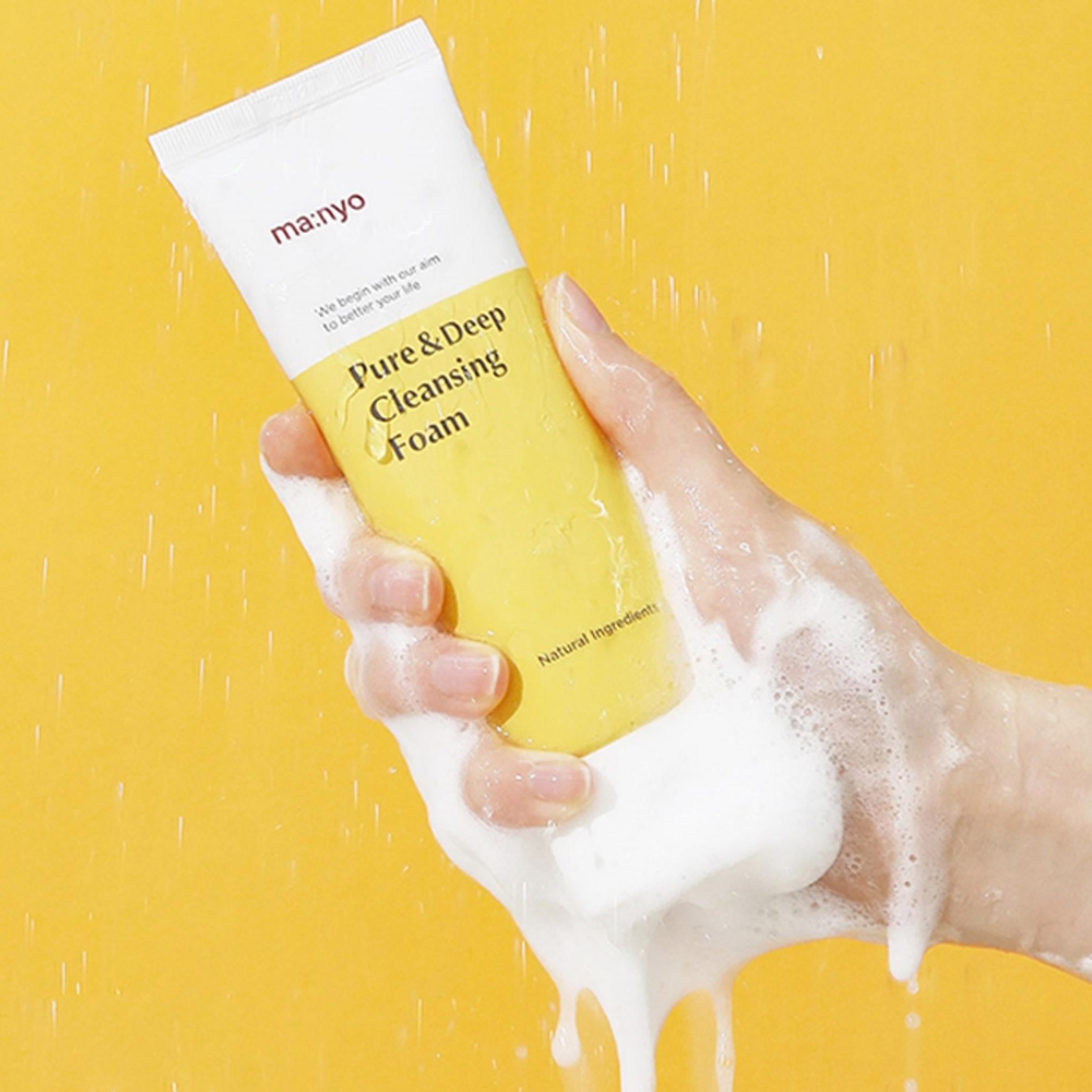 Espuma limpiadora pura y profunda Manyo Factory