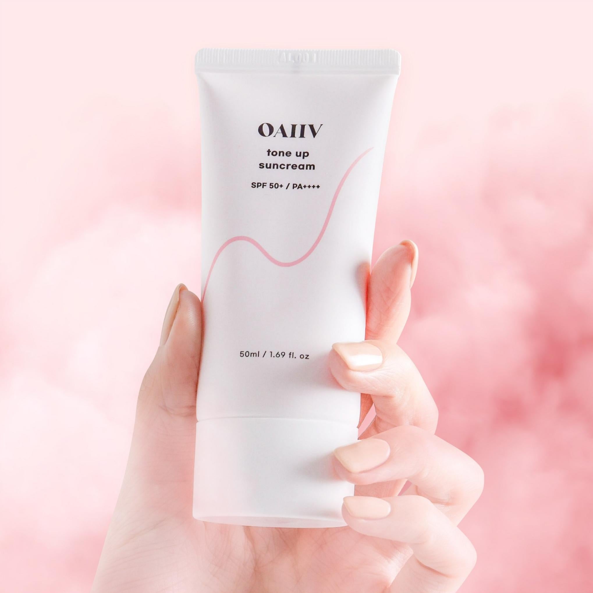 Crema solar O'Ive Tone Up SPF50+ PA++++