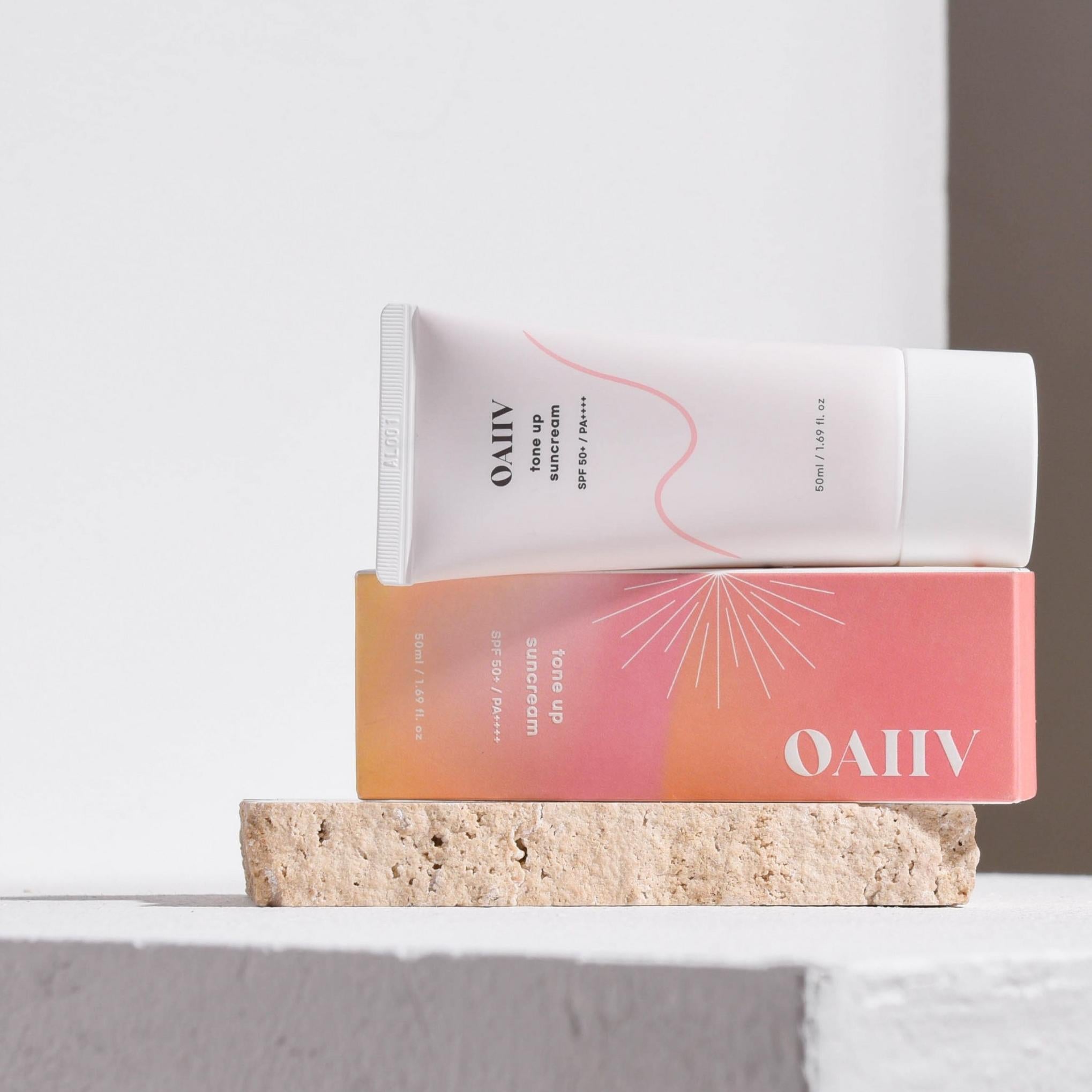 Crema solar O'Ive Tone Up SPF50+ PA++++