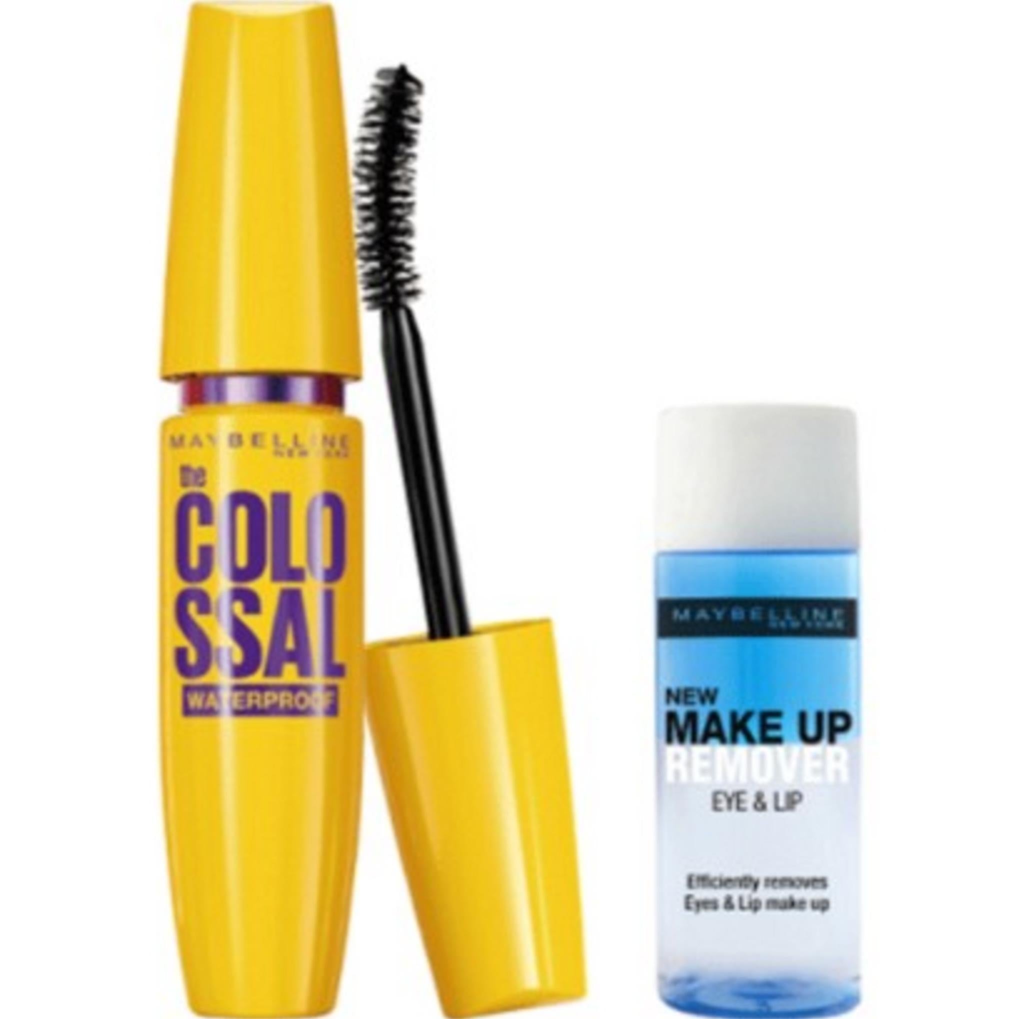 Maybelline Colossal Máscara Impermeável 9,2ml + Removedor 20ml Conjunto