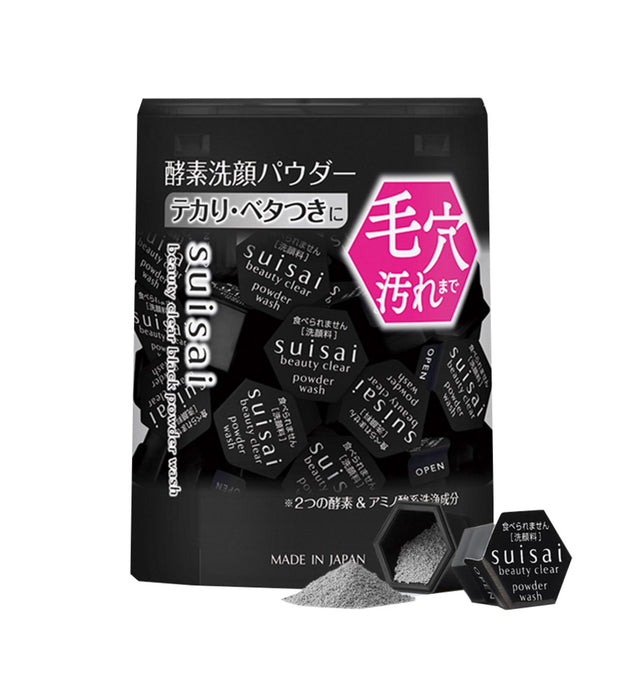 Suisai Beauty Clear Black Powder Wash 32p