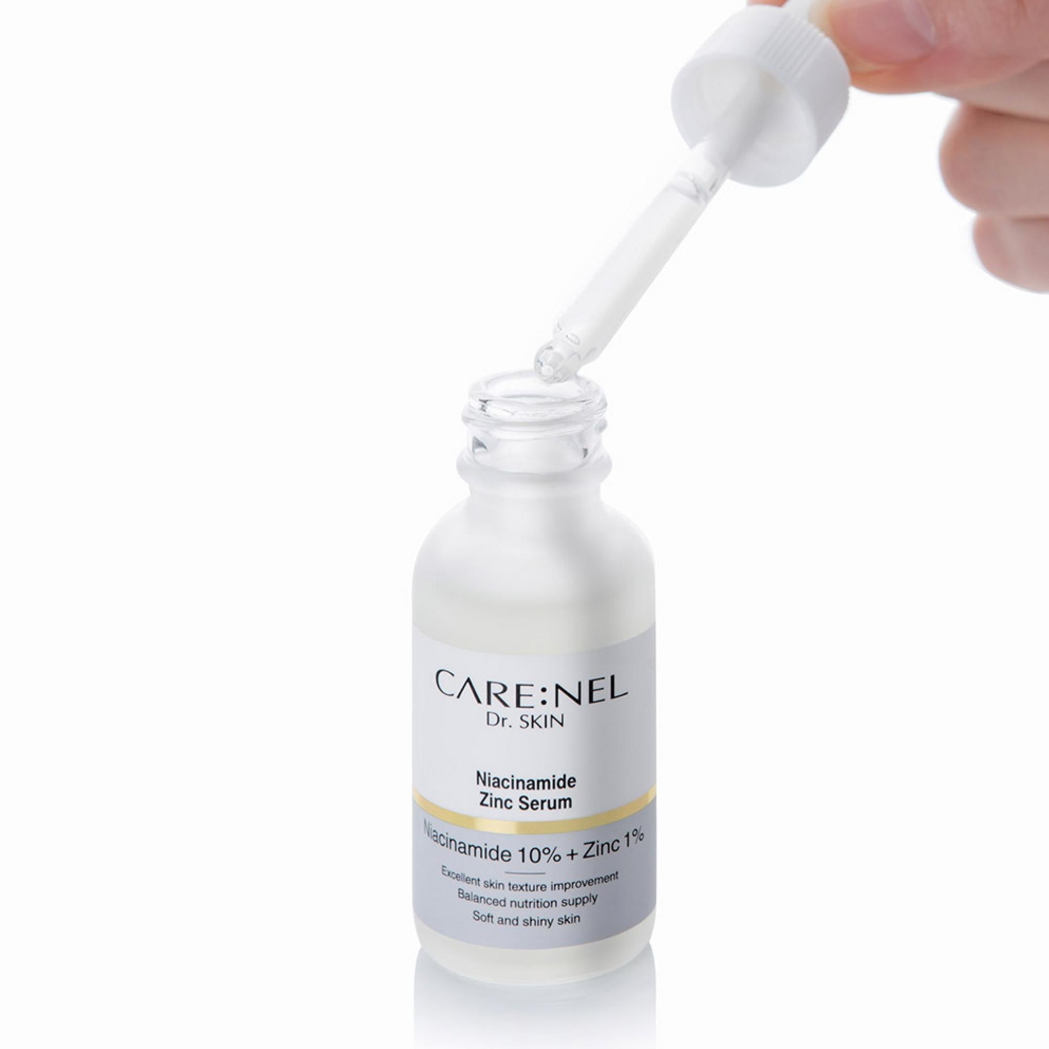 Siero Carenel Niacinamide Zinco Niacinamide 10% Cura Intensiva Illuminante