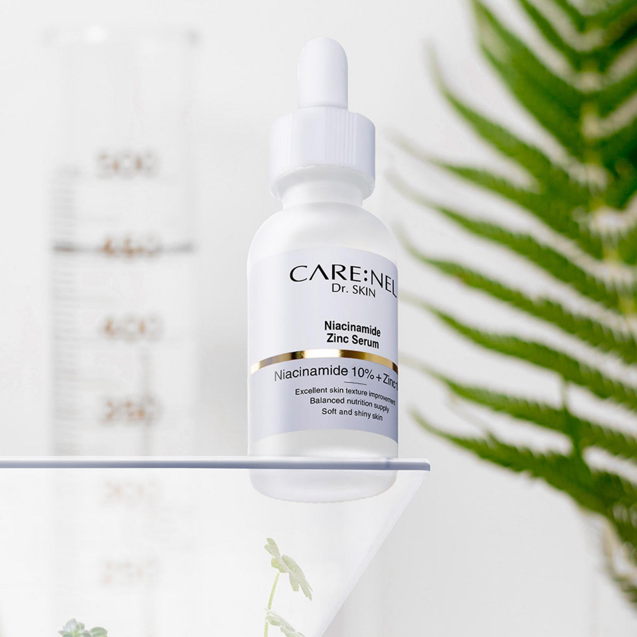 Siero Carenel Niacinamide Zinco Niacinamide 10% Cura Intensiva Illuminante