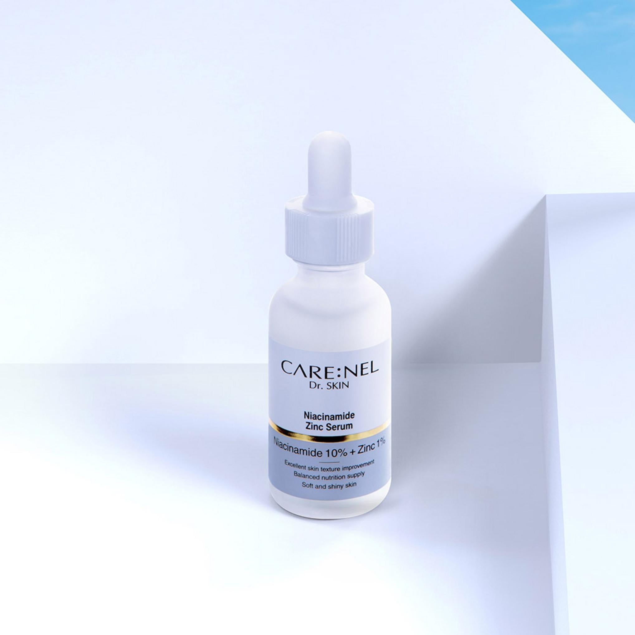 Siero Carenel Niacinamide Zinco Niacinamide 10% Cura Intensiva Illuminante