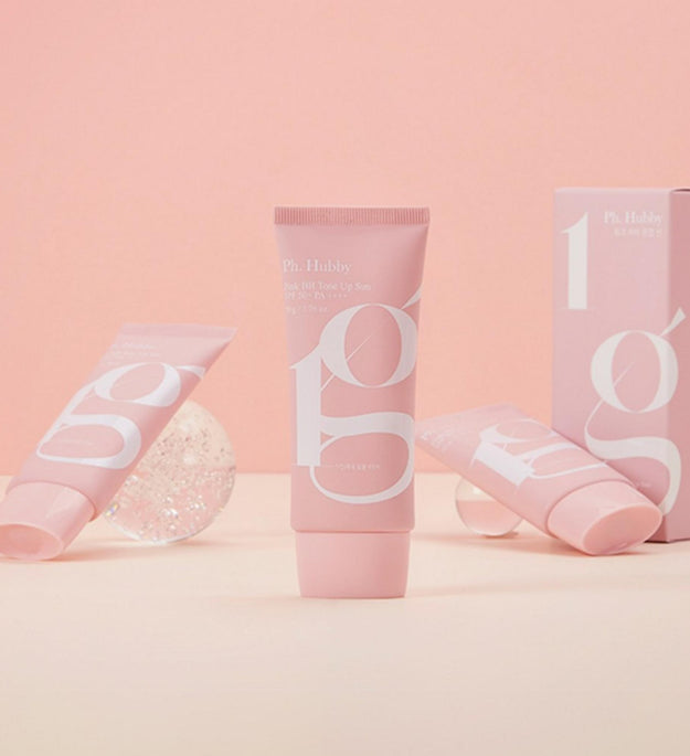 Ph Hubby Pink BB Tone-up Sun Cream 50g Tube SPF50 PA++++