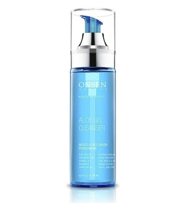 Onsen Secret Aloe Gel Cleanser Nightly Face Wash Phenomena