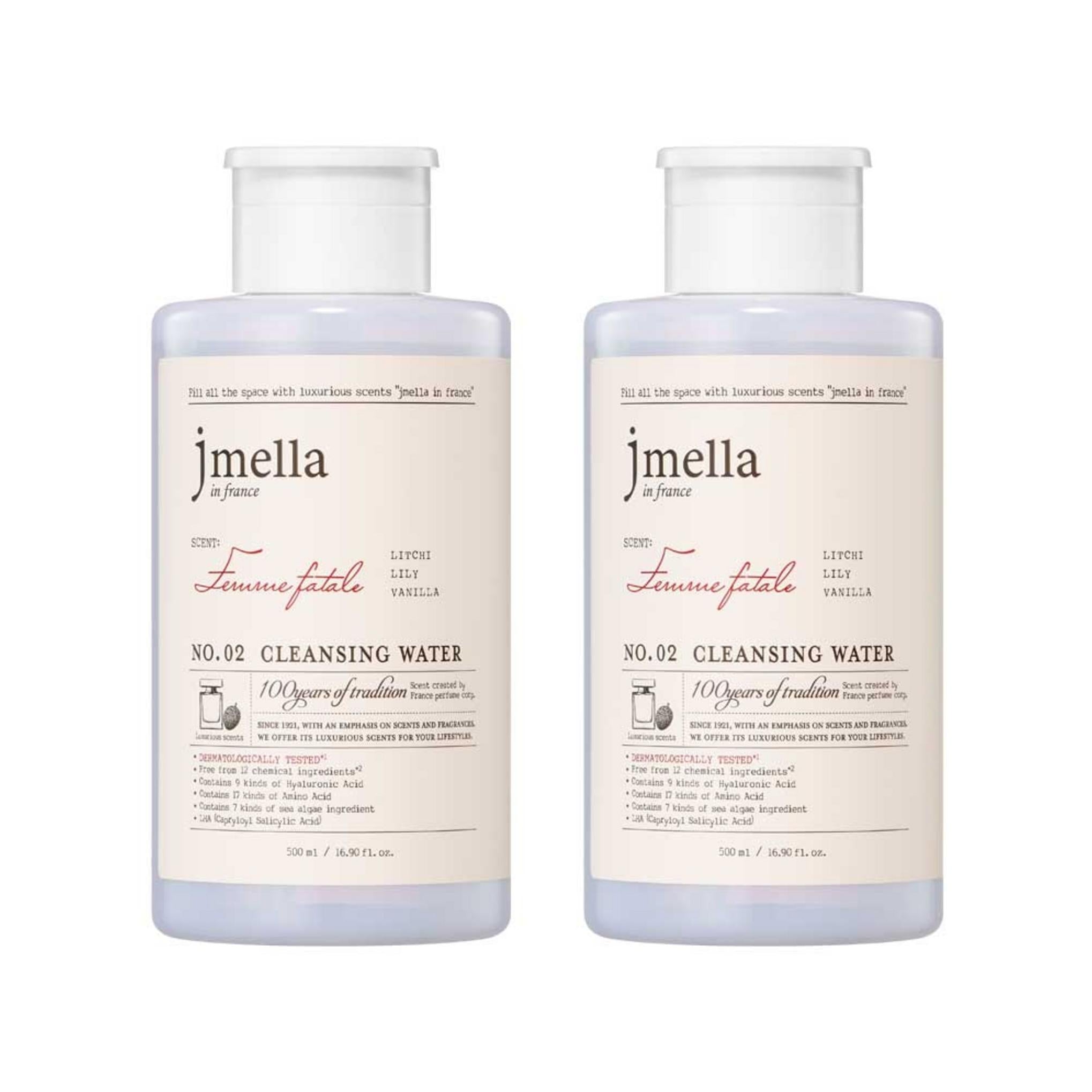 J Mela in France Femme Fatale Cleansing Water