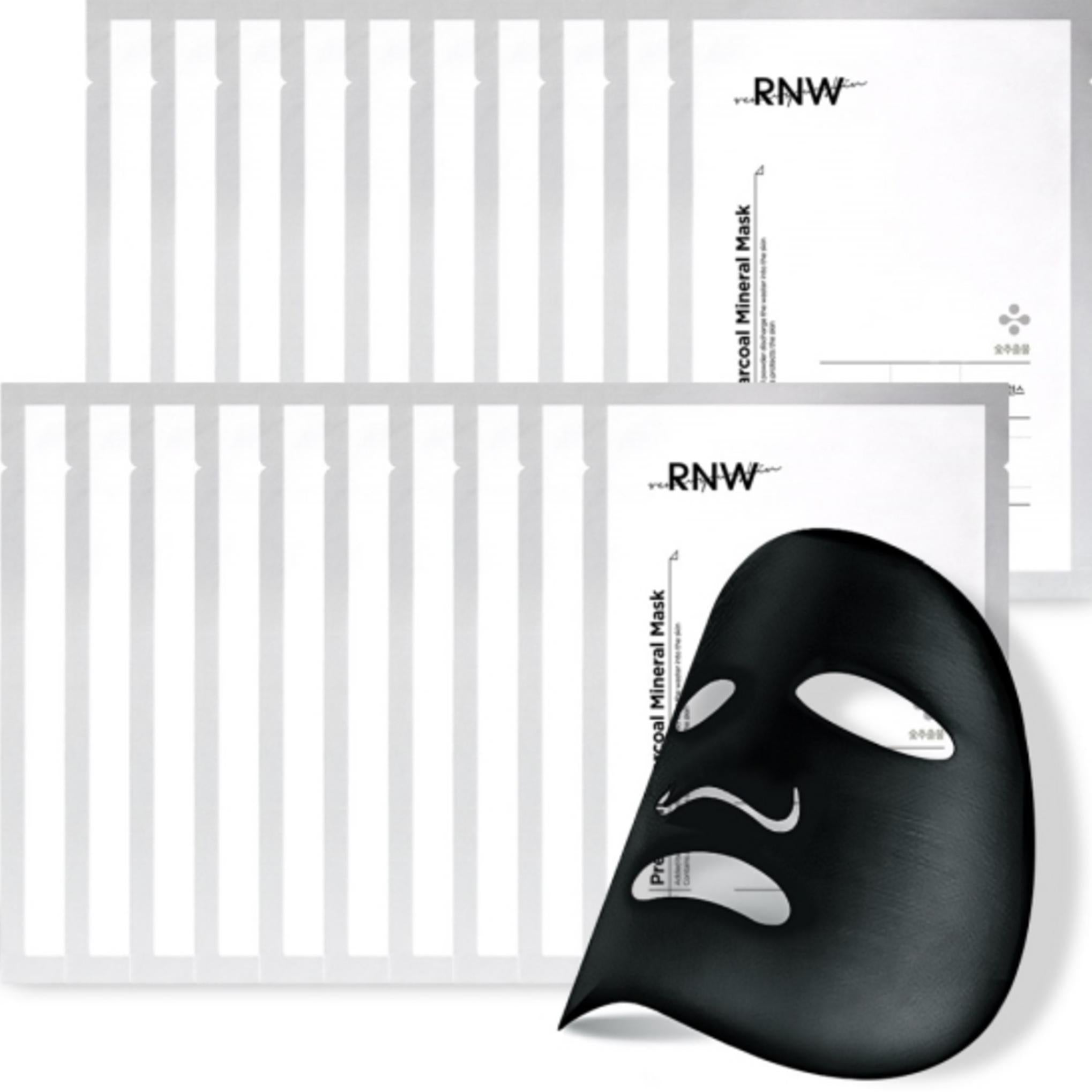 R&W Premium Charcoal Mineral Charcoal Mask Pack