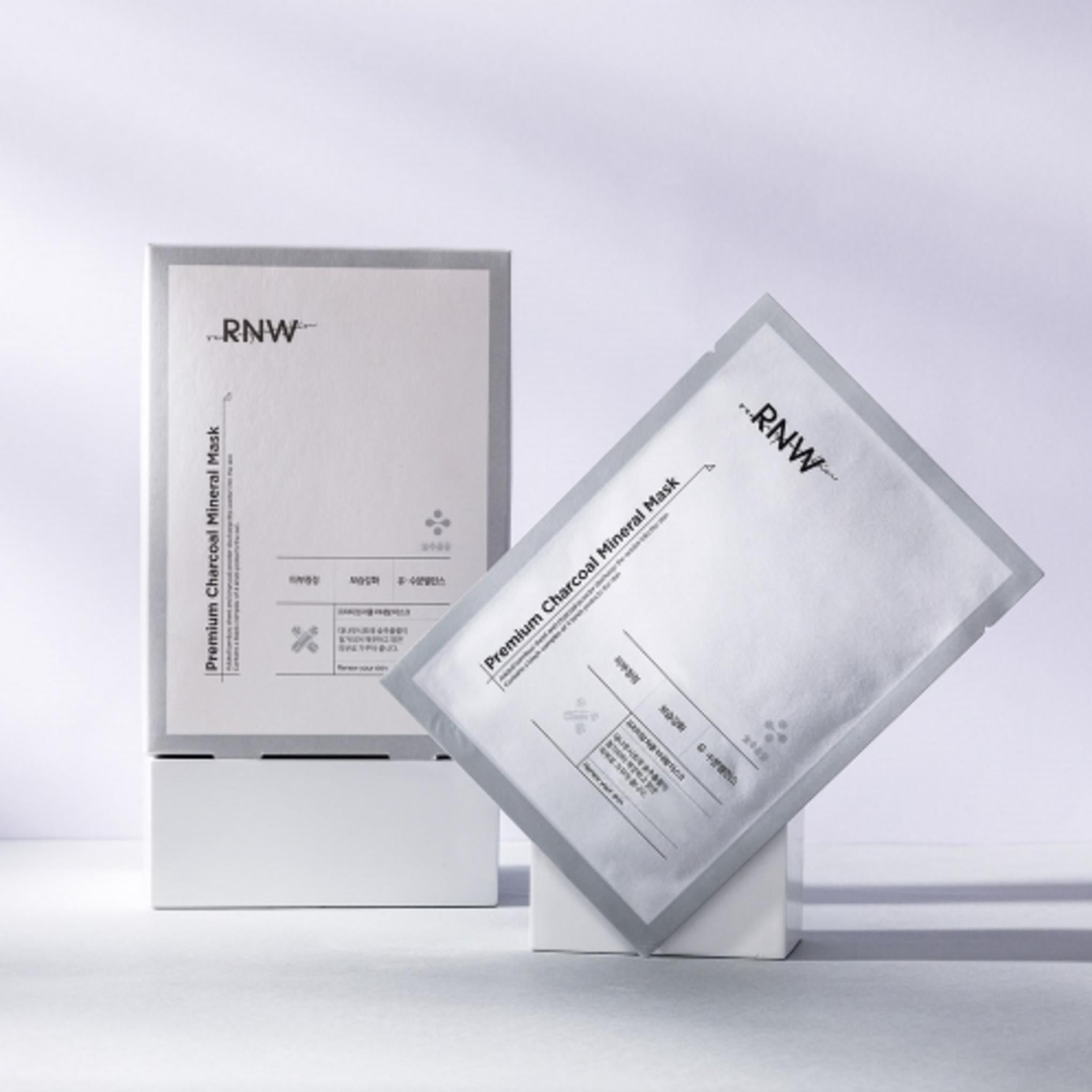 R&W Premium Charcoal Mineral Charcoal Mask Pack
