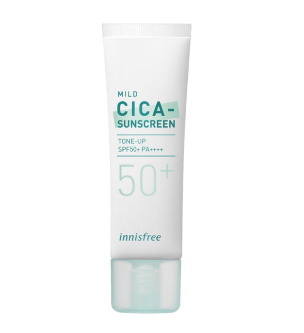 Innisfree True Mild Cica Protector solar inorgánico SPF50+ PA++++