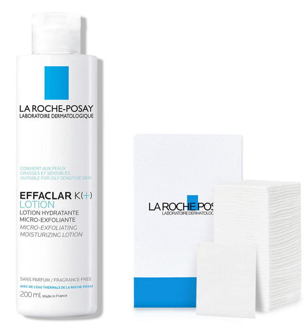 La Roche Posay Effaclar K(+) Toner 200ml + 40 cotton pads