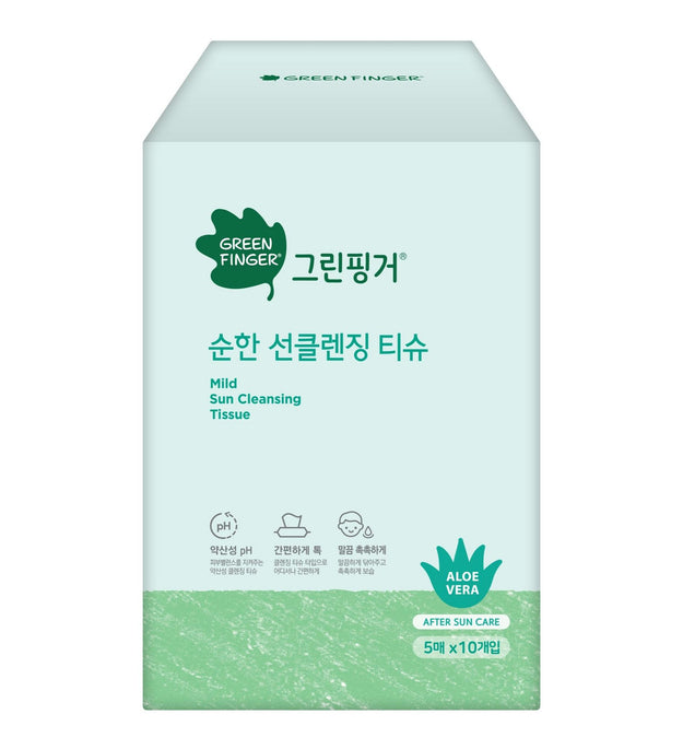 Greenfinger Mild Sun Cleansing Tissue