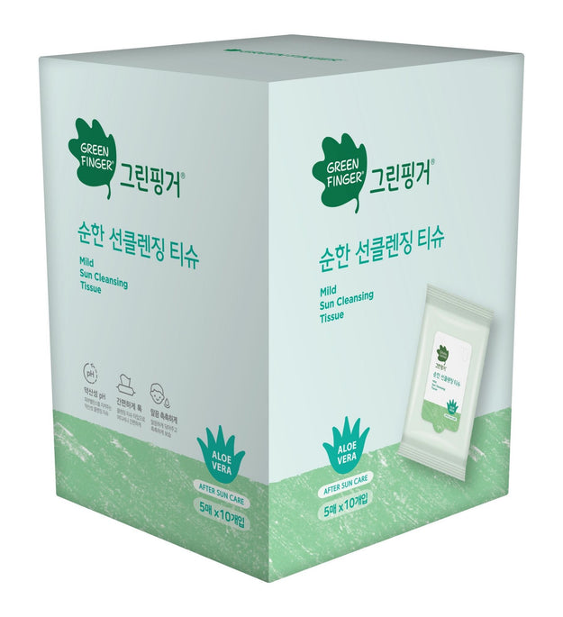Greenfinger Mild Sun Cleansing Tissue