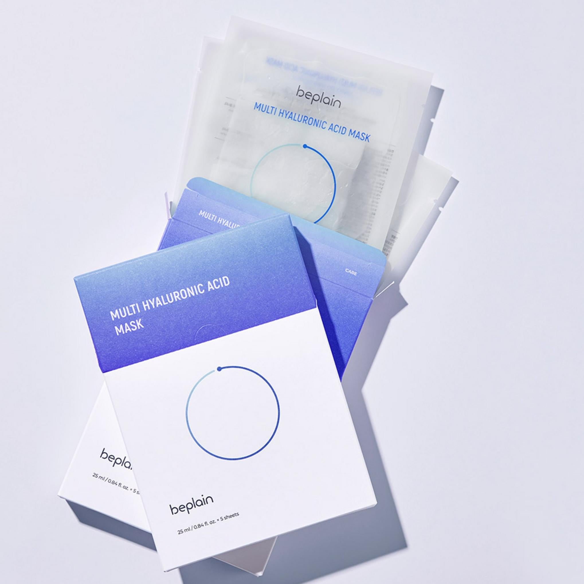 Máscara de ácido hialurônico Bee Plain Multi 25ml