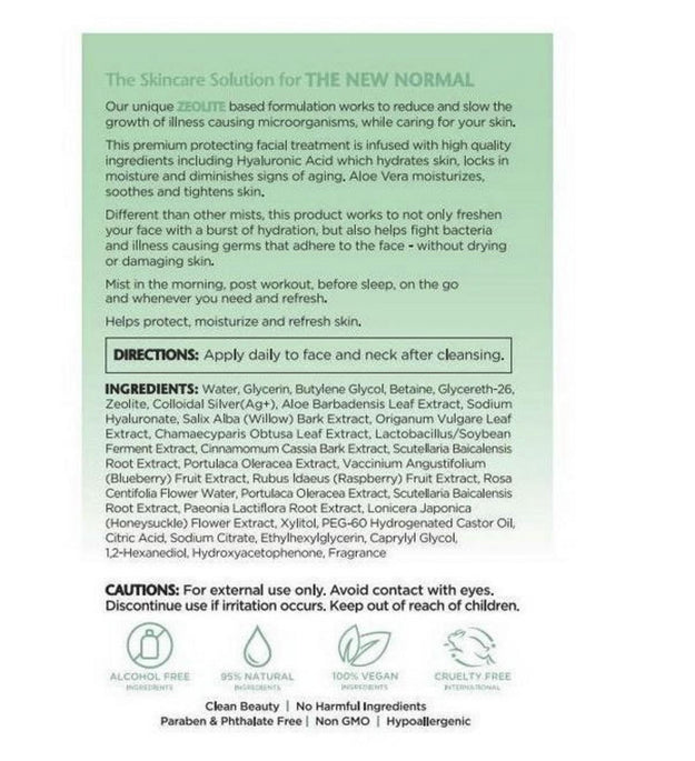 Fortify Protecting Facial Mist Hyaluronic & Aloe