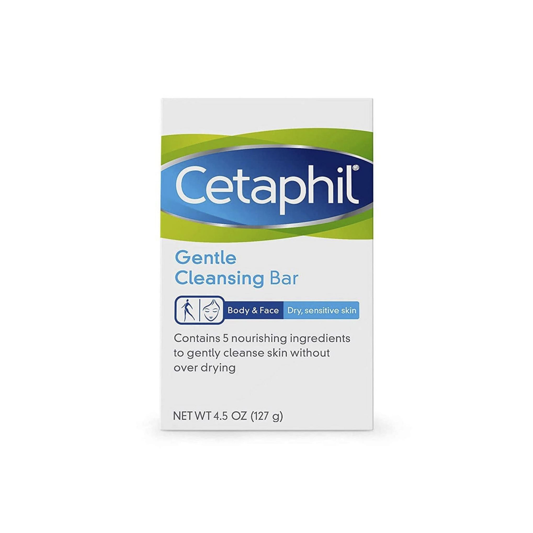 Мягкое очищающее мыло Cetaphil 3 шт.