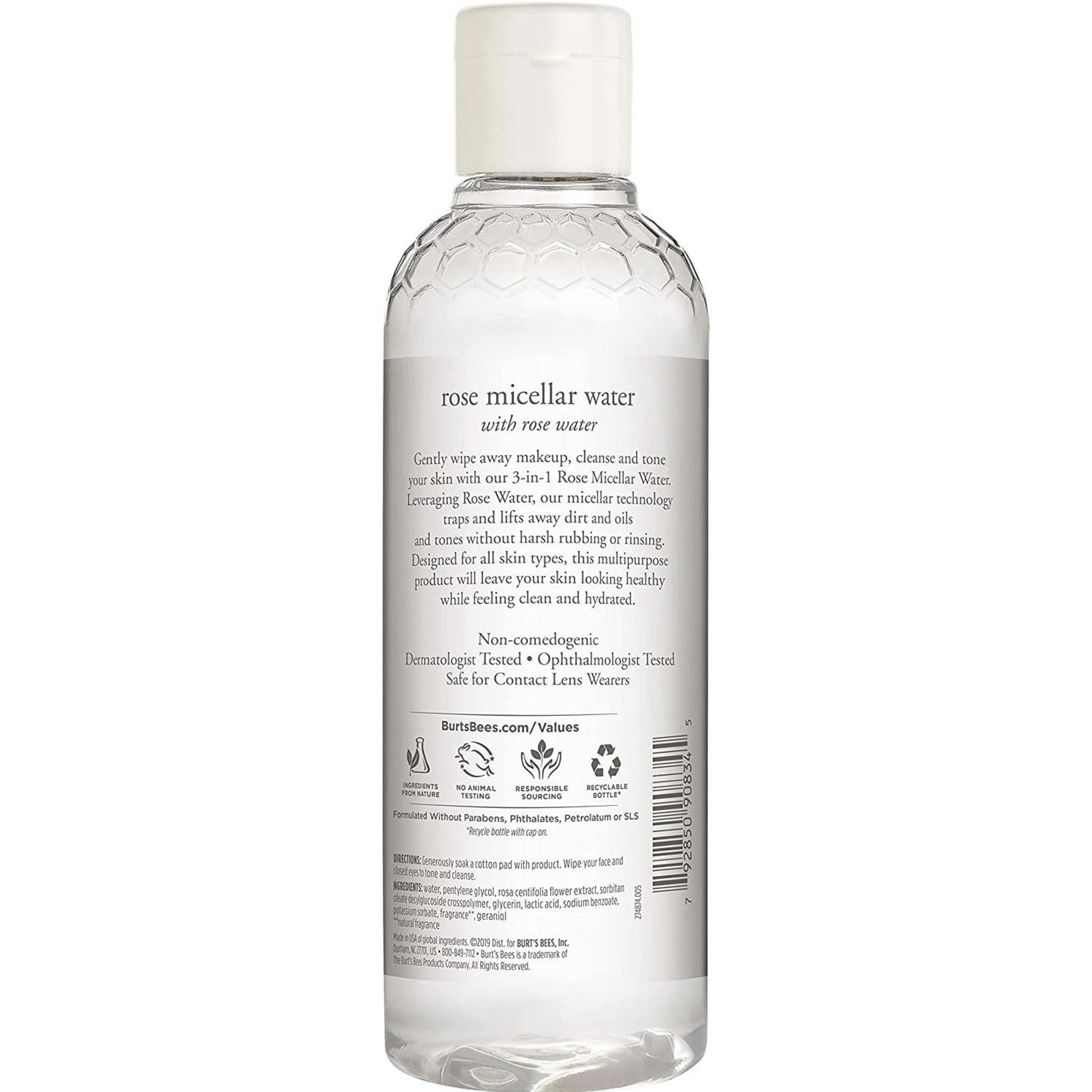 Burt's Bees Acqua Micellare 3 in 1 Rosa