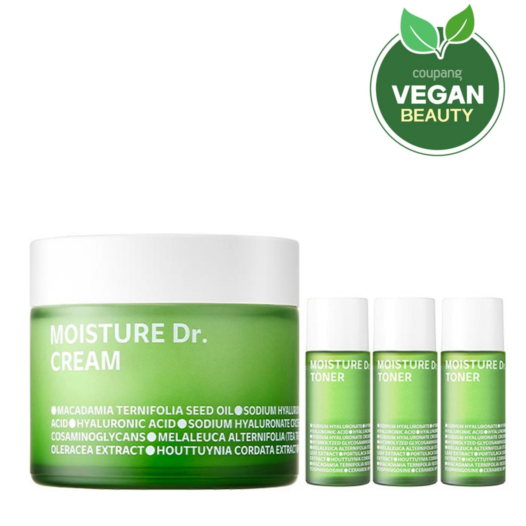 Isoi Moisture Jangsujin Moisture Dr. Cream 70 ml + Moisture Dr. Toner 8 ml x 3 Stück