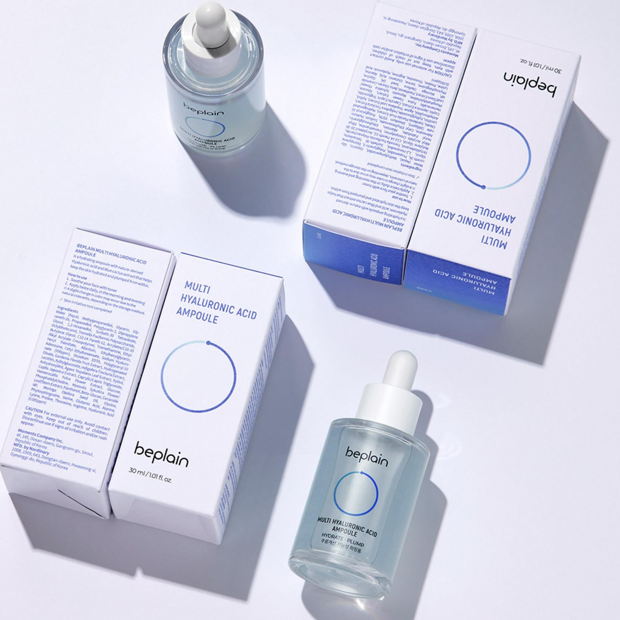 B-Plain Çoklu Hyaluronik Asit Ampulü