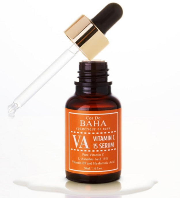 Cos de Baja VA Pure Vitamin C C 15 Serum Skin Whitening Pigmentation Whitening Ampoule 30ml