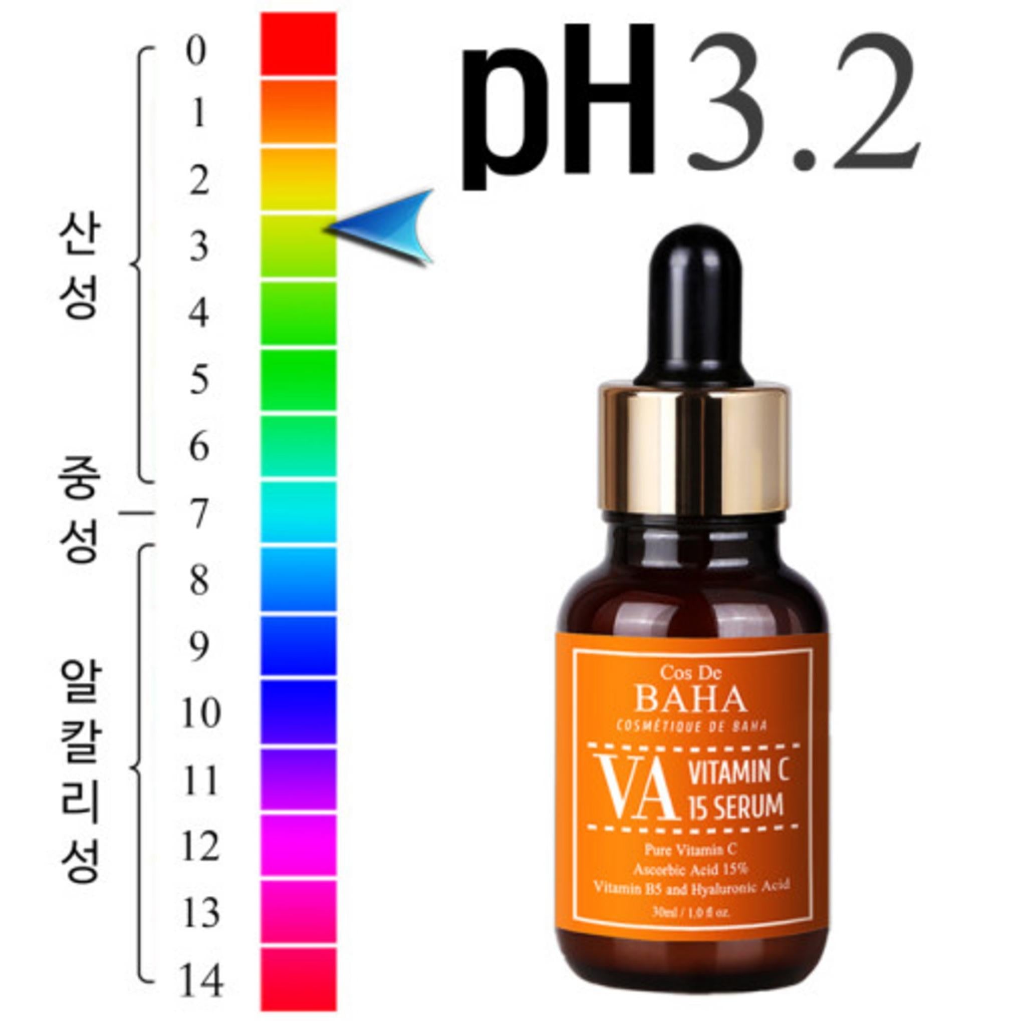 Cos de Baja VA ピュアビタミンC C 15 セラム 肌の美白 色素沈着 美白アンプル 30ml